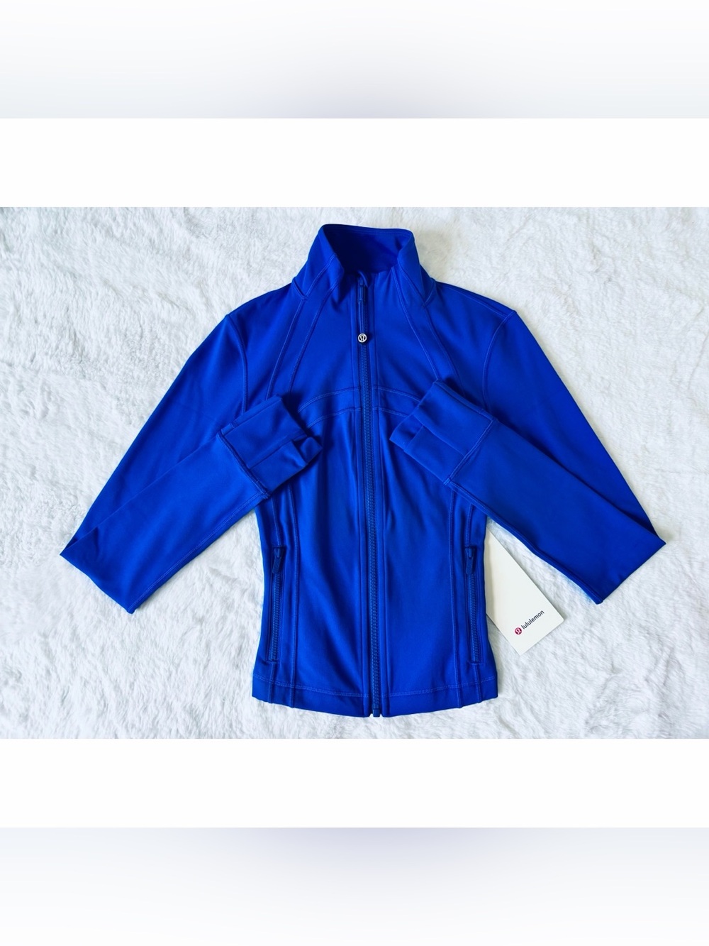Lululemon Define Jacket Nulu Galactic Cobalt NWT Size 0
